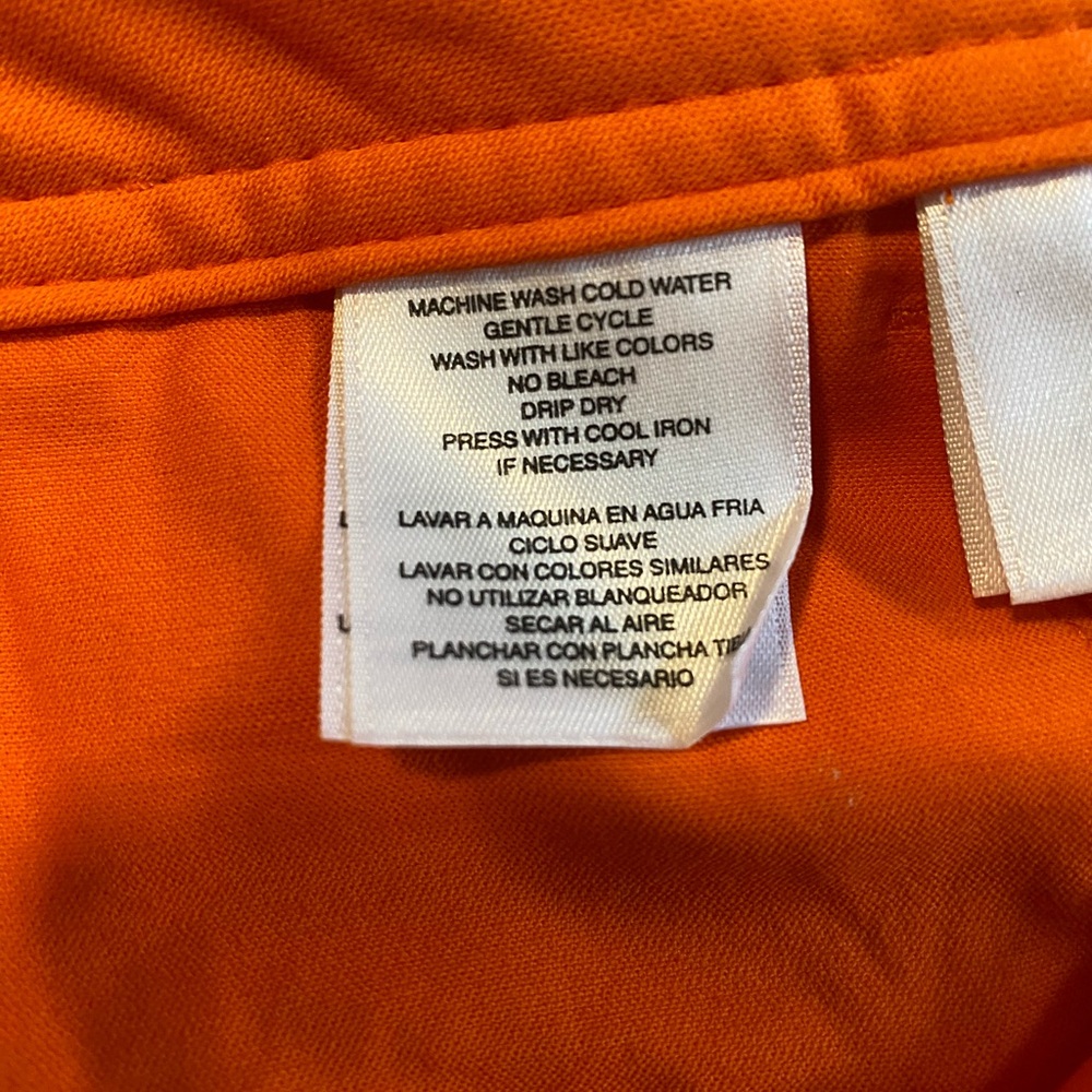 Jones New York Signature Orange Pants - Picture 5 of 5